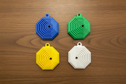 Personalized 3d printed key chains