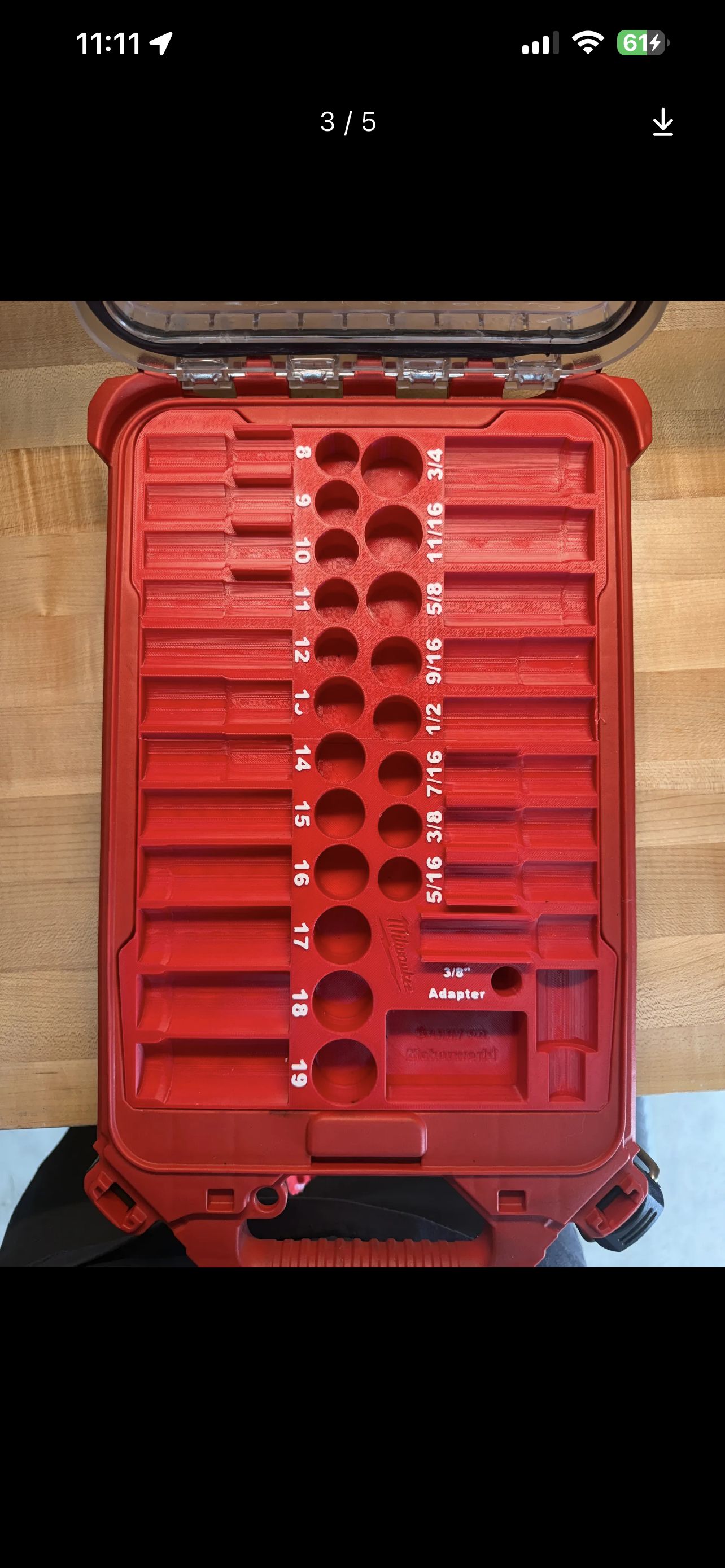 3d printed socket insert