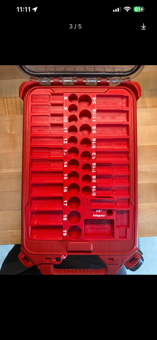 3d printed socket insert