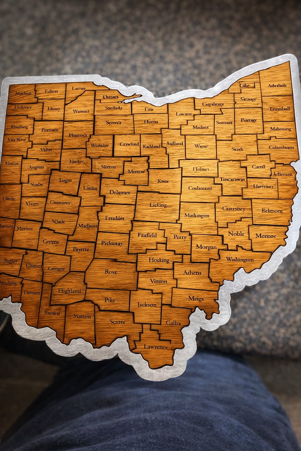 The Buckeye State County Map
