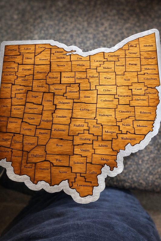 The Buckeye State County Map