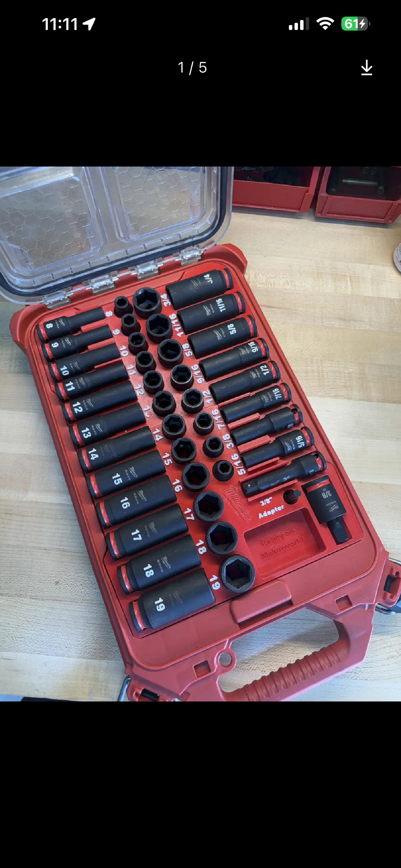3d printed socket insert
