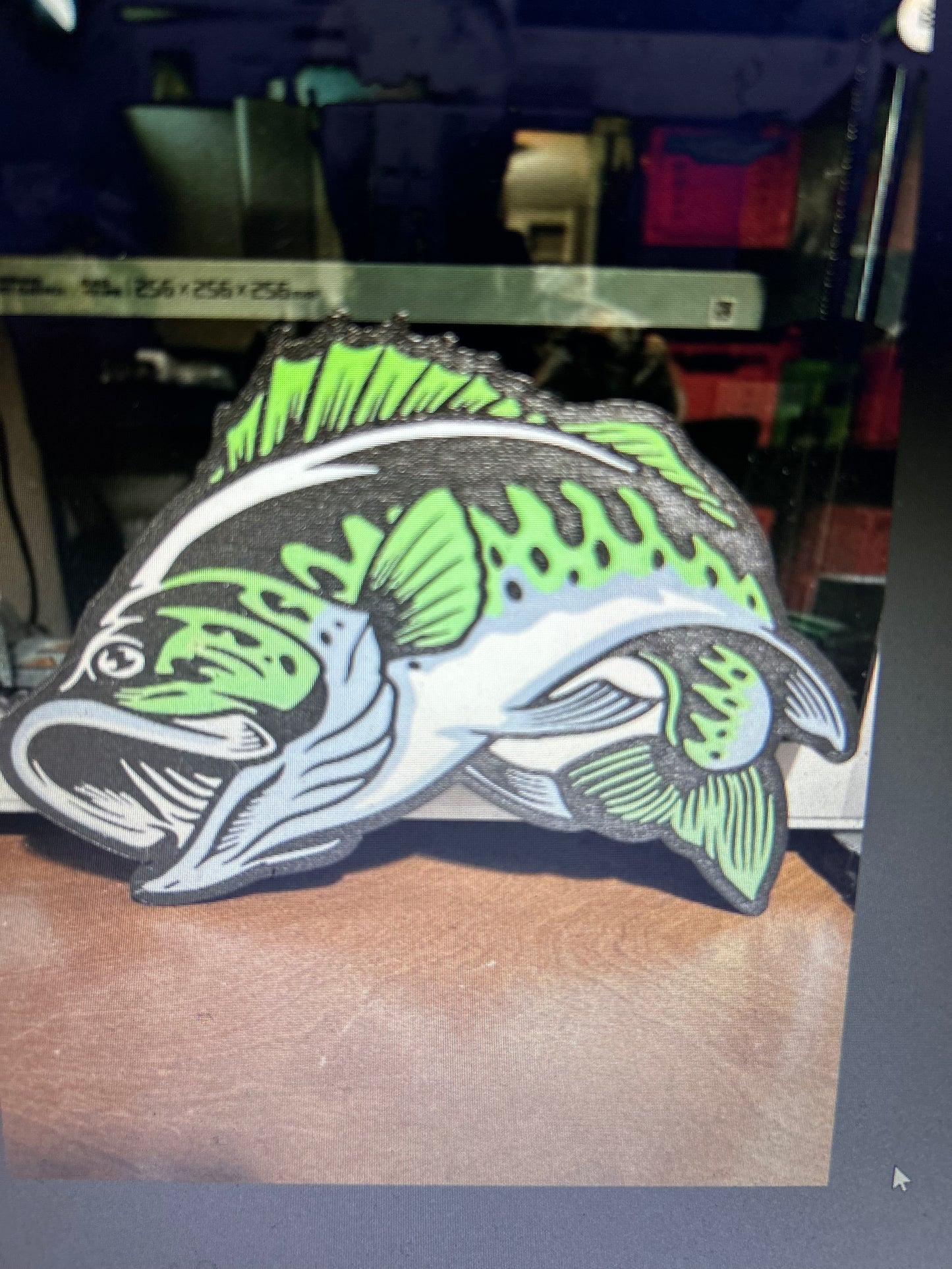 Largemouth Bass LED Lightbox