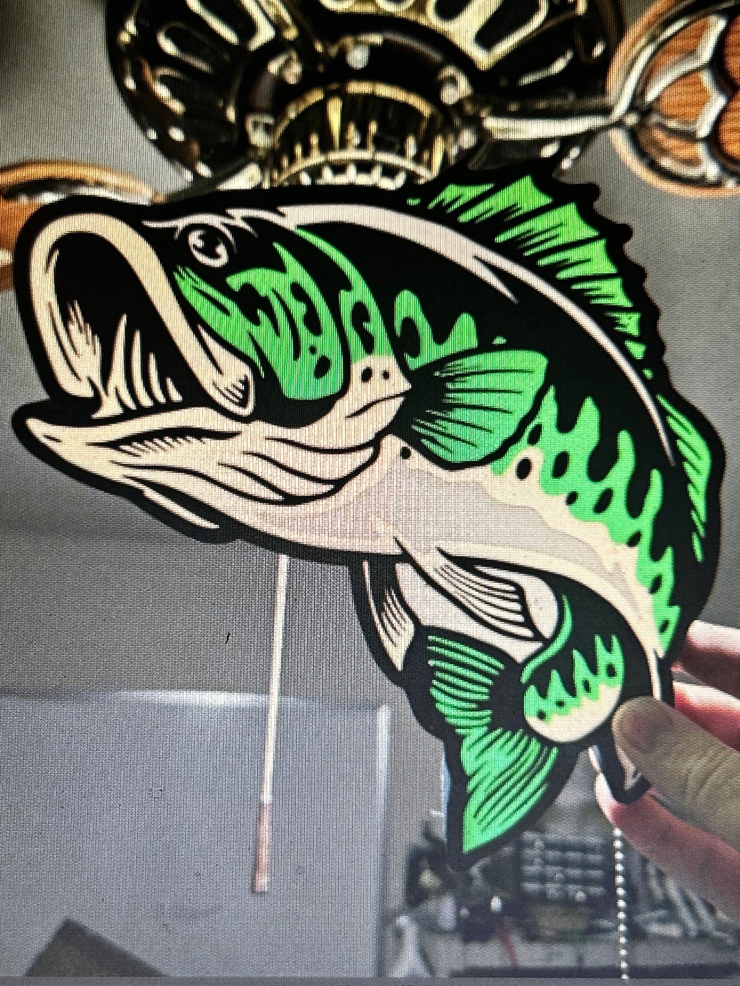 Largemouth Bass LED Lightbox
