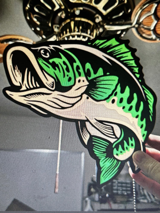 Largemouth Bass LED Lightbox
