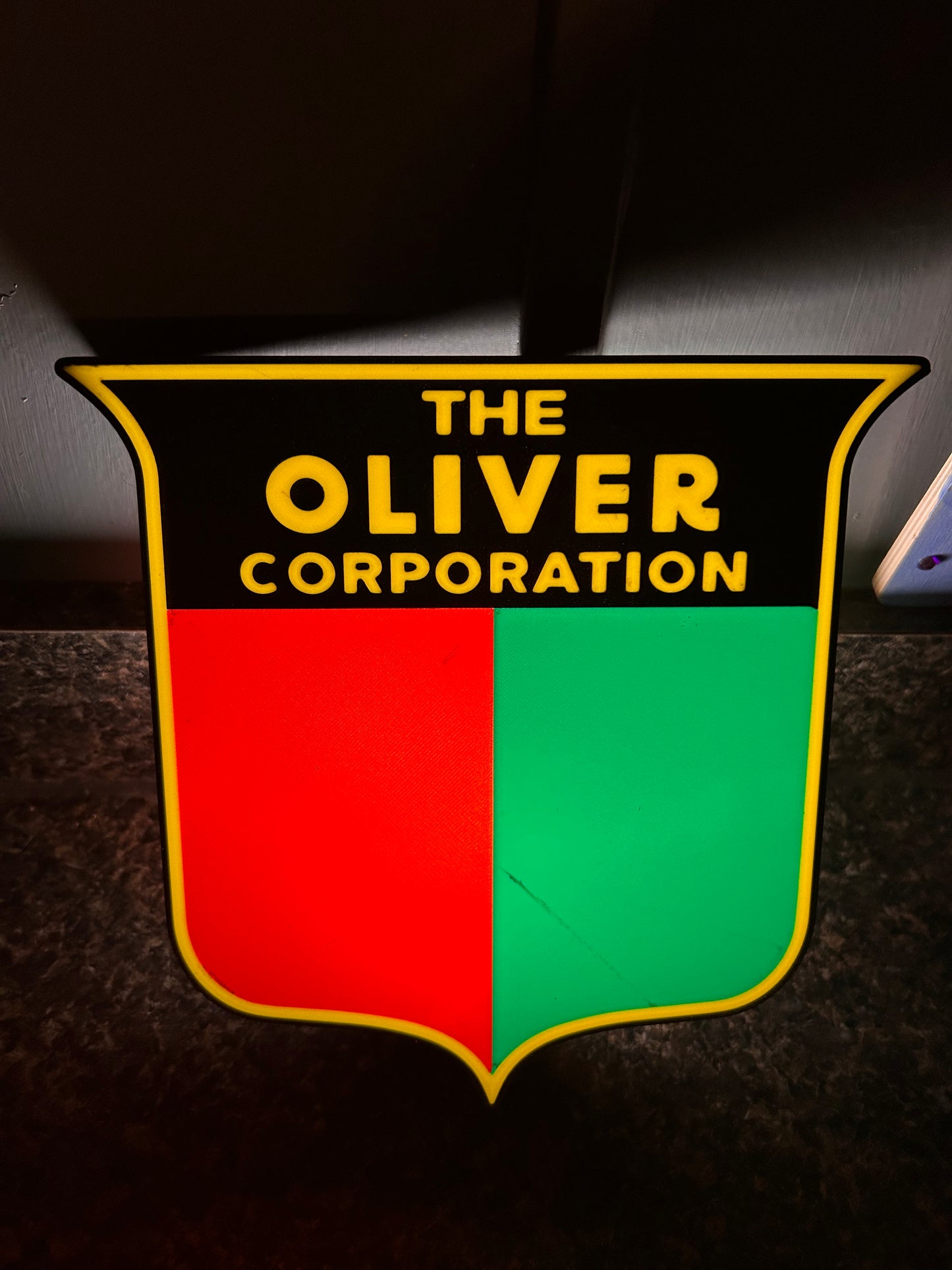 Vintage Oliver LED Lighted Sign – 3D Prints