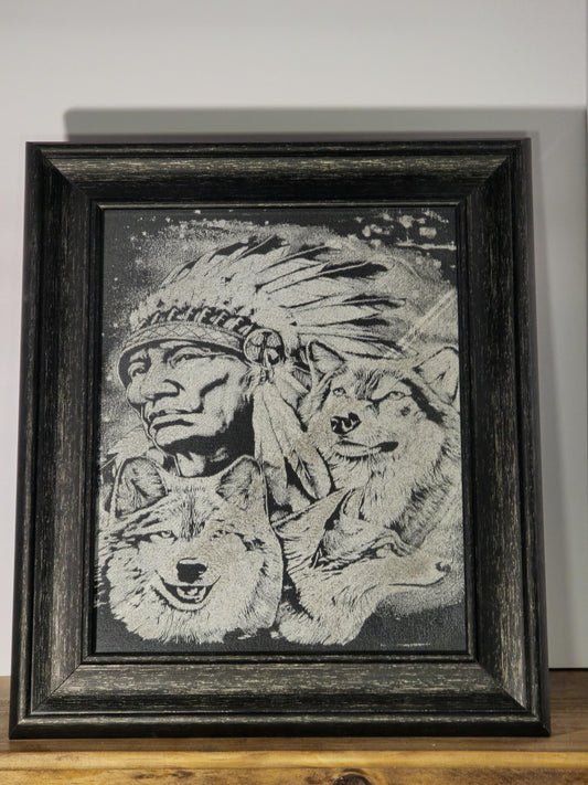 8x10 Canvas painting of a truck - Black and White Design with a Unique Artistic Style