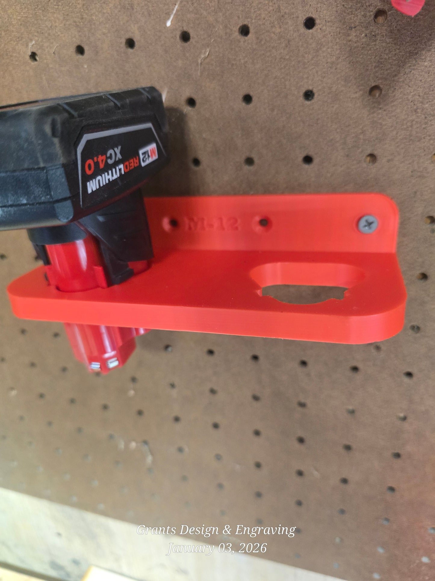 Milwaukee M12 Battery Holder