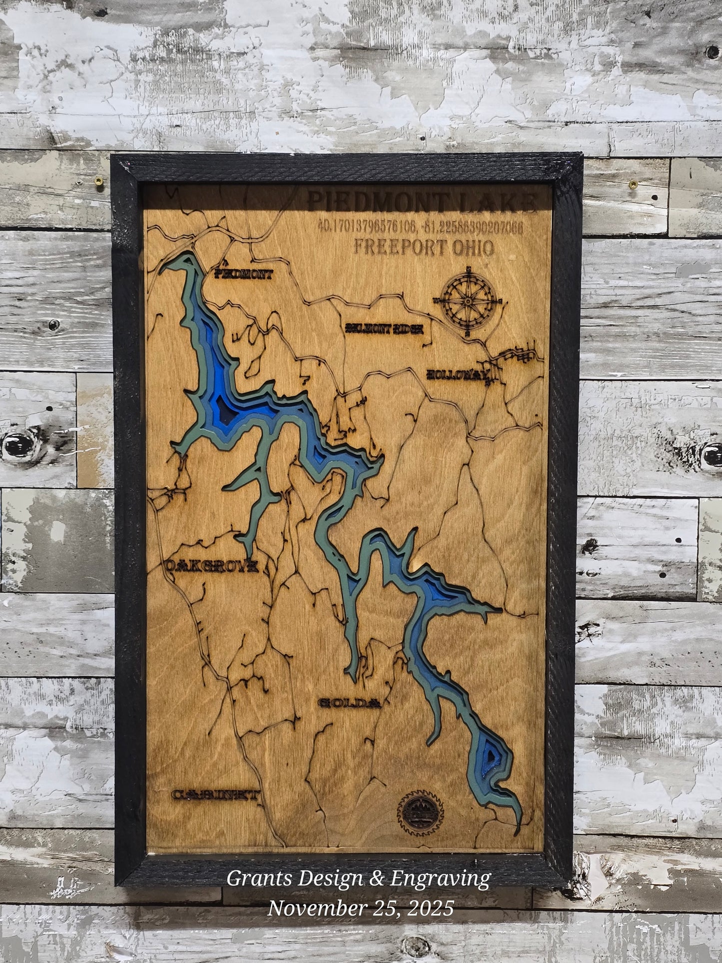 Piedmont Lake Map
